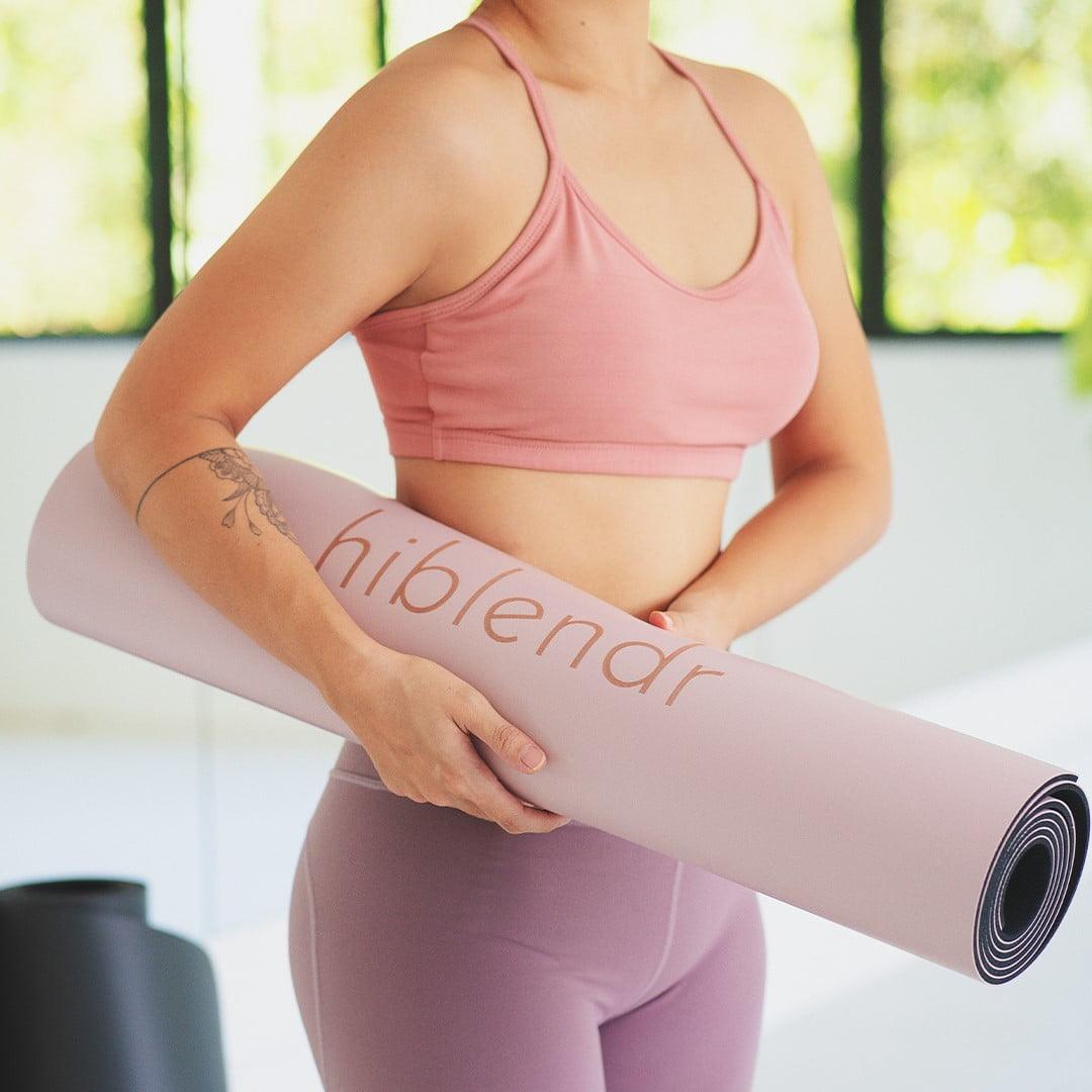 Hello Mat - 100% Natural Rubber Premium Yoga Mat - HiBlendr