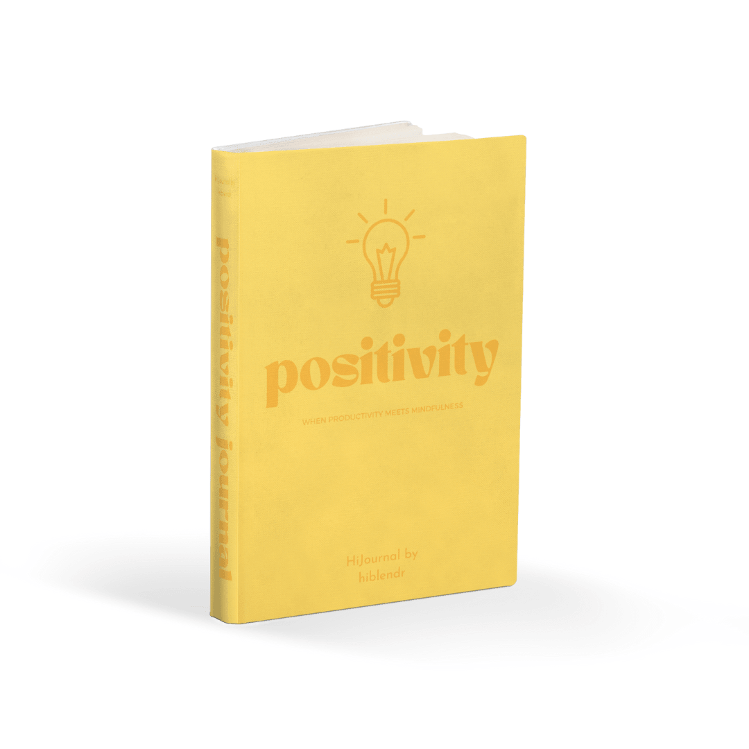 HiJournal - POSITIVITY Premium Stone Paper Journal - HiBlendr