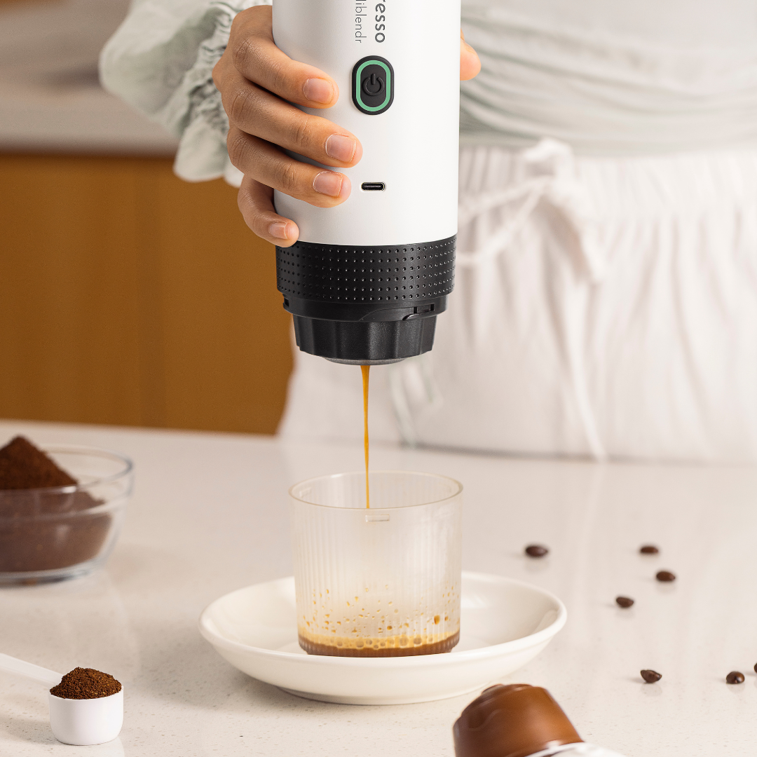 Ultra Brew & Blend Bundle (Juice Cup Ultra + Heypresso Coffee Machine) - HiBlendr