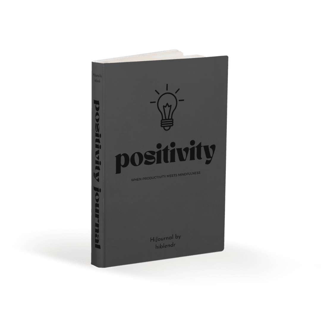 HiJournal - POSITIVITY Premium Stone Paper Journal - HiBlendr