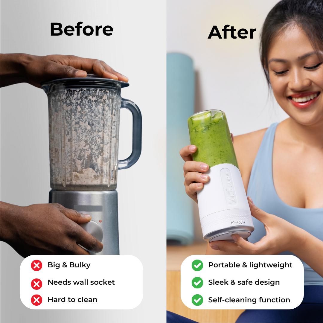 Hiblendr Juice Cup Ultra Duo x 2 (Coforyou Special) - HiBlendr