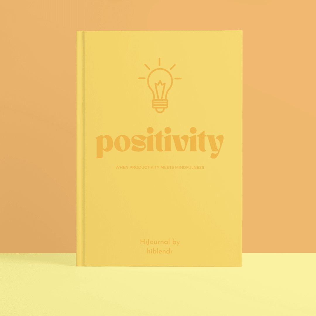 HiJournal - POSITIVITY Premium Stone Paper Journal - HiBlendr