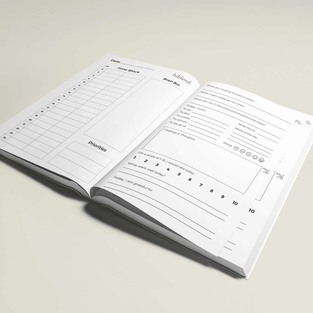 HiJournal - POSITIVITY Premium Stone Paper Journal - HiBlendr