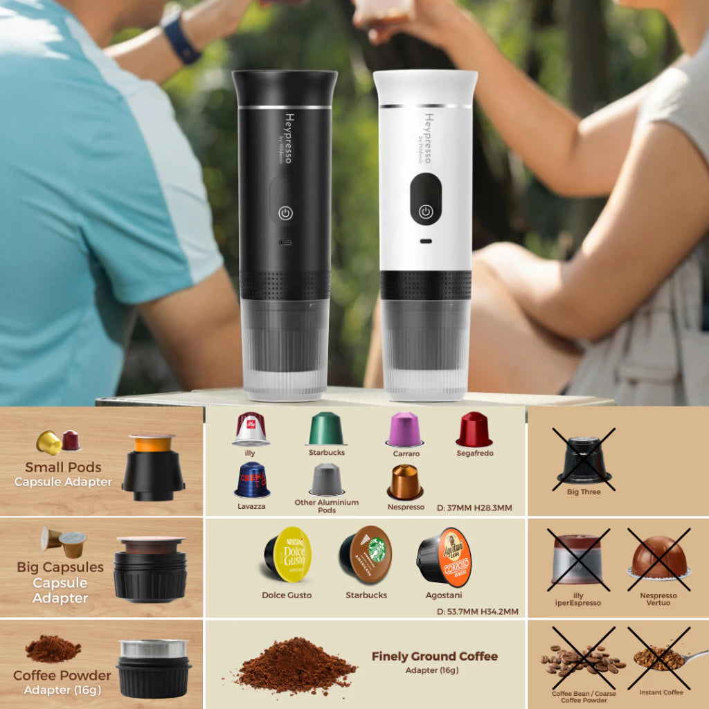 Heypresso Portable Espresso Coffee Machine 2.0