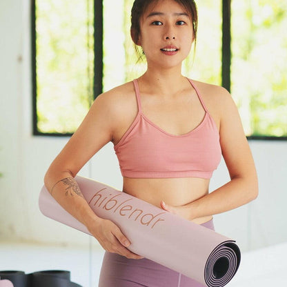 Hello Mat - 100% Natural Rubber Premium Yoga Mat - HiBlendr