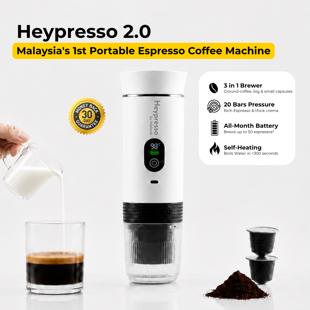 Heypresso Portable Espresso Coffee Machine 2.0