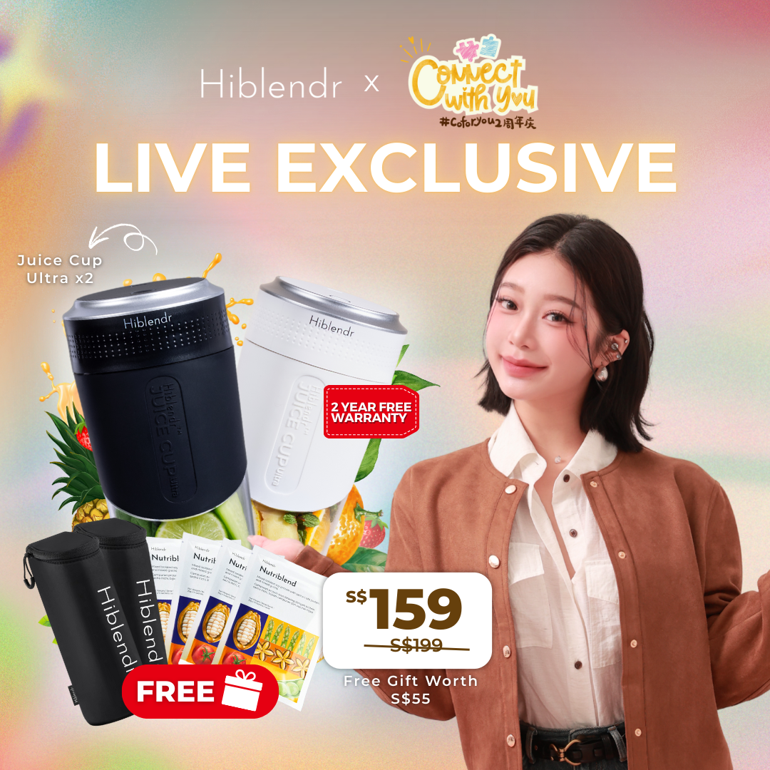 Hiblendr Juice Cup Ultra Duo x 2 (Coforyou Special)