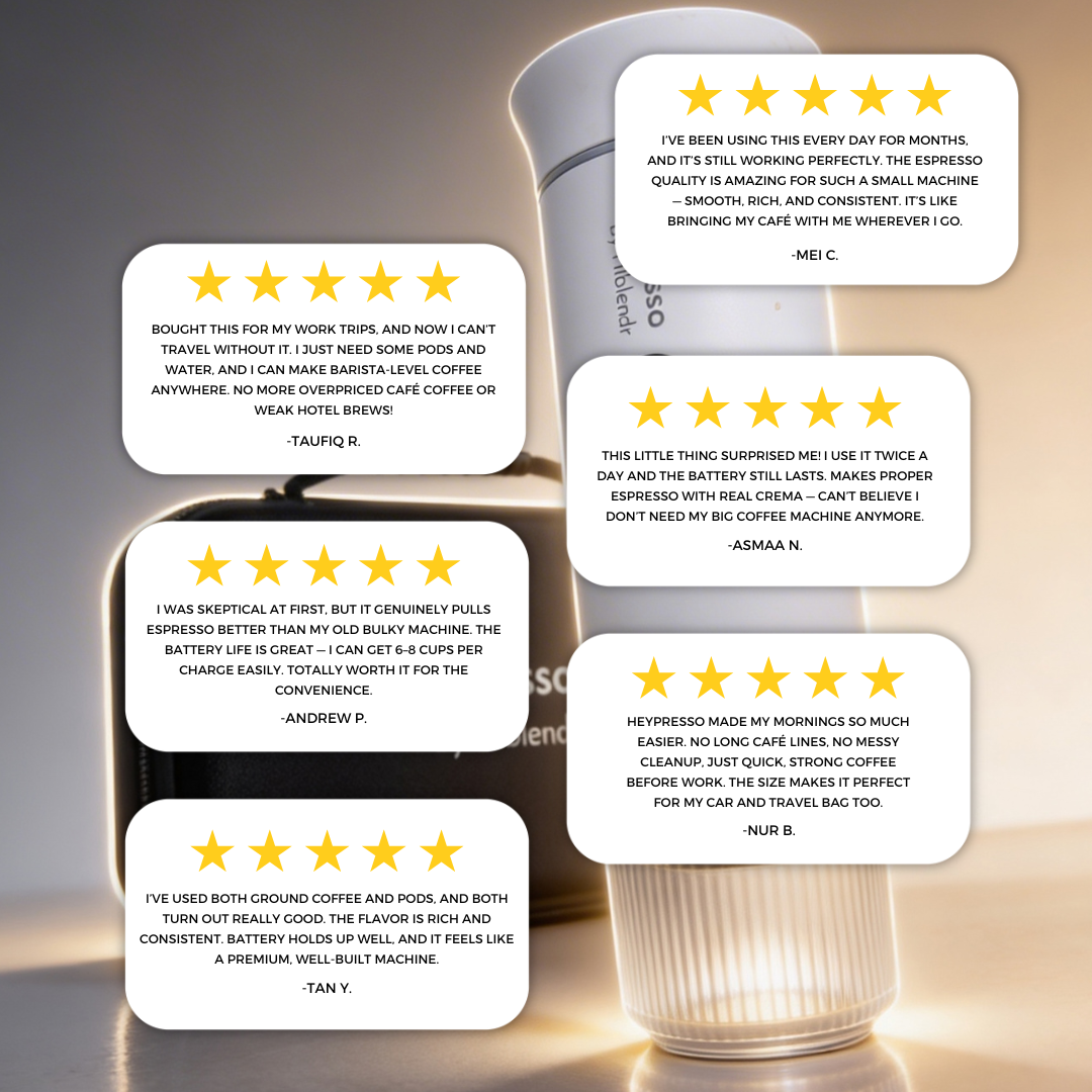 Heypresso Portable Espresso Coffee Machine 2.0