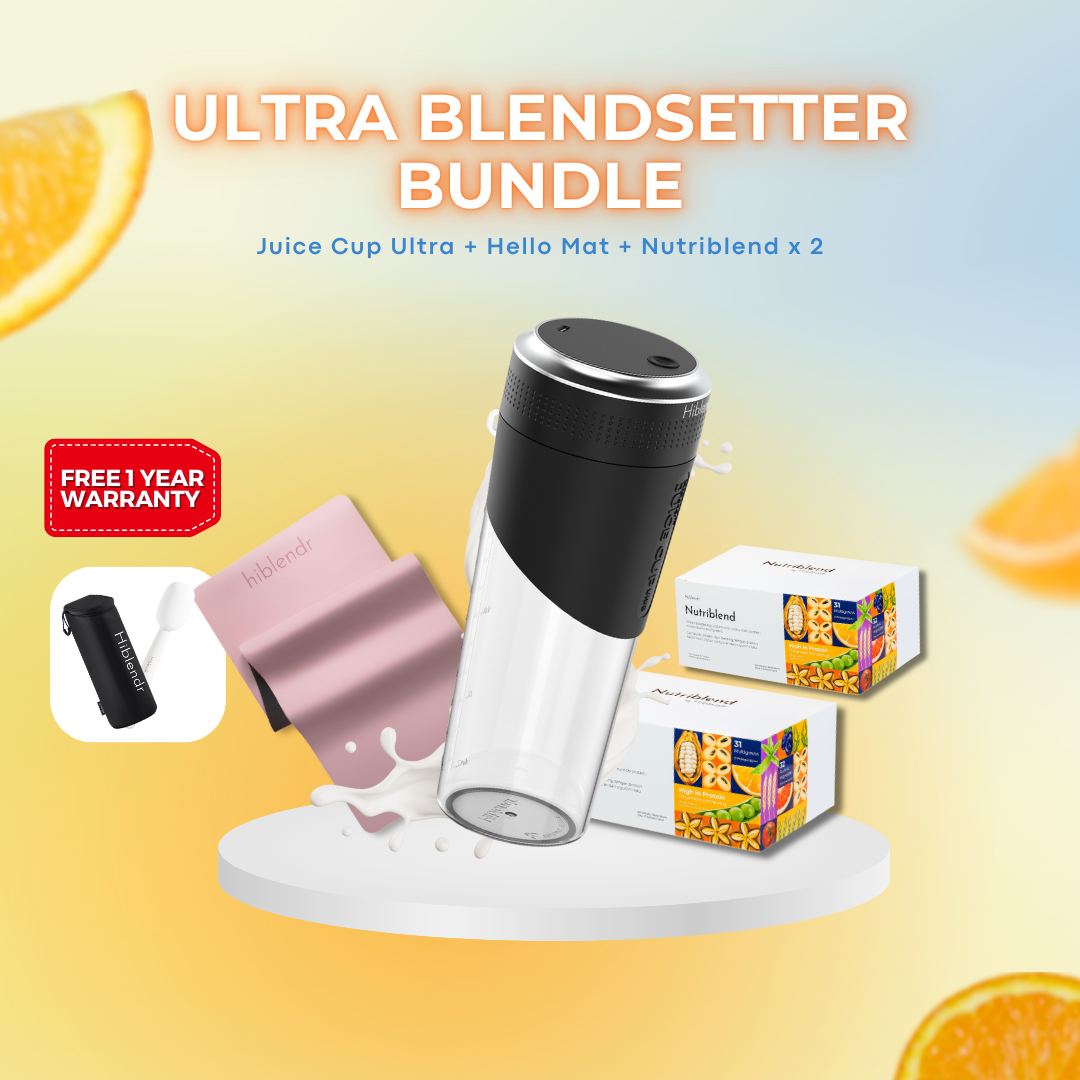 Ultra Blendsetter Bundle 2.0 (Juice Cup Ultra + Hello Mat + Nutriblend x 2)