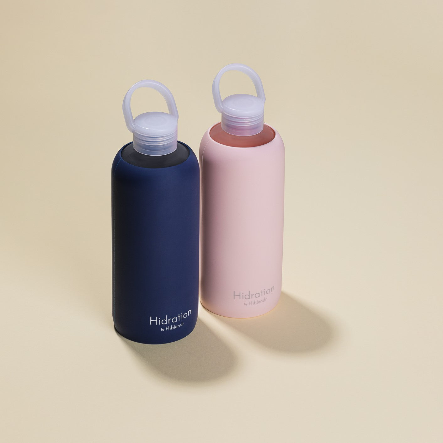 Hidration Glass Water Bottle Bundle - 600ml - HiBlendr